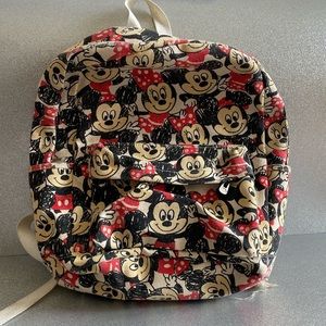 Minnie and Mickey Mouse backpack